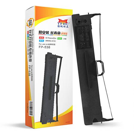 揚帆耐立 FP-538 色帶架 黑色 12.7mm×12m(左)單支裝（適用映美 FP530KIII 530KIII+ 530KIII Pro 530KIII Pro+ 620K+ 630K+）