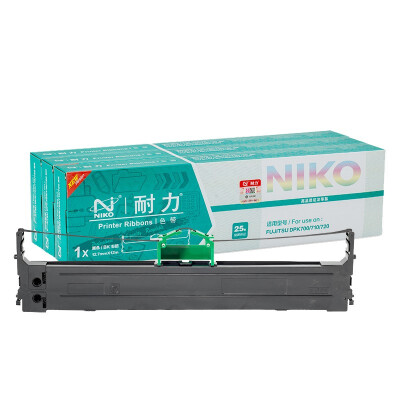耐力（NIKO）N DPK700/710 黑色色帶 (適用富士通DPK700/710/720/6750/7010/9500GA PRO)