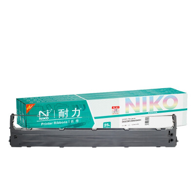 耐力（NIKO）N DS800/6400III 黑色色帶 (適用得實DS3100/DS6400III/DS7310/136D-1/愛信諾136A-1)