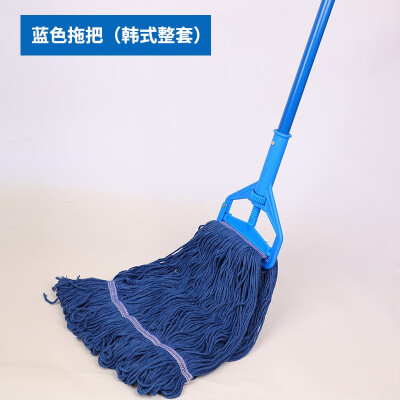 韓式蠟拖 拖把 整套 （藍(lán)色)